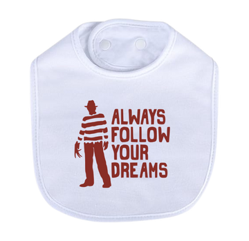 Follow Your Dreams Bib