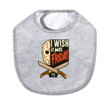 I Wish It Was Friday Color Bib