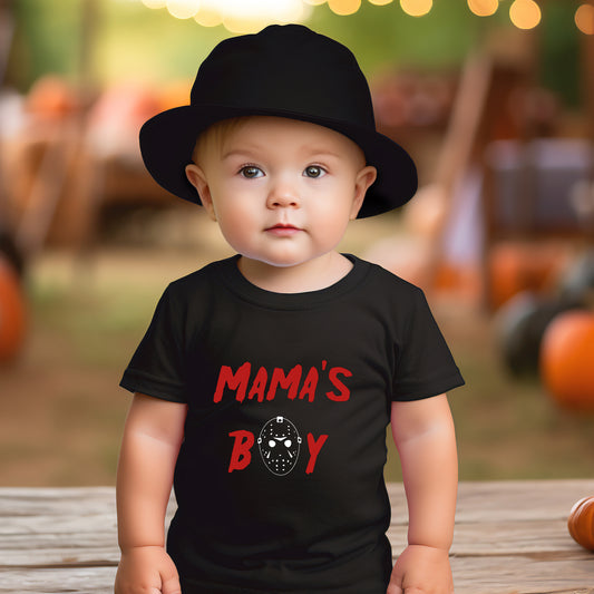 Mama's Boy Jason Horror Kids/Baby Shirt