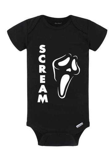 Scream Vertical Onesie