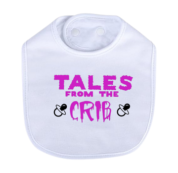 Tales From The Crib Purple Bib