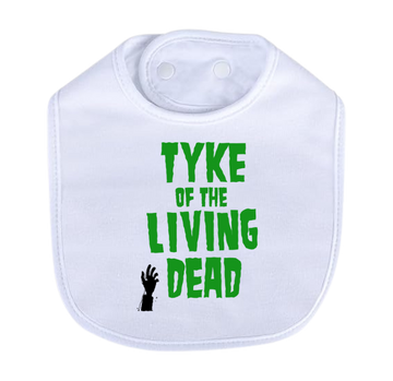 Tyke Of The Living Dead Bib
