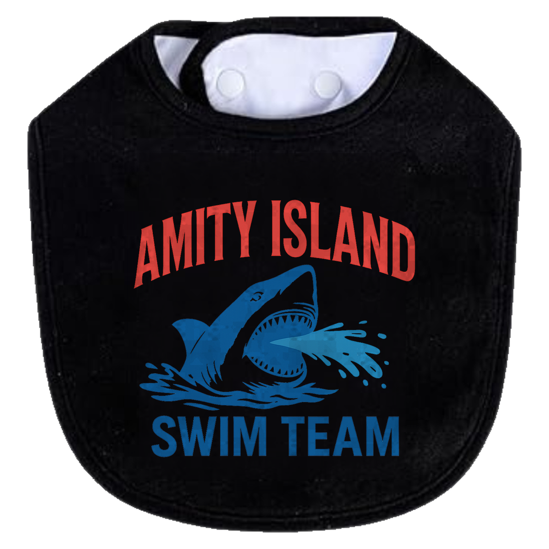 Amity Swim Team Bib - white