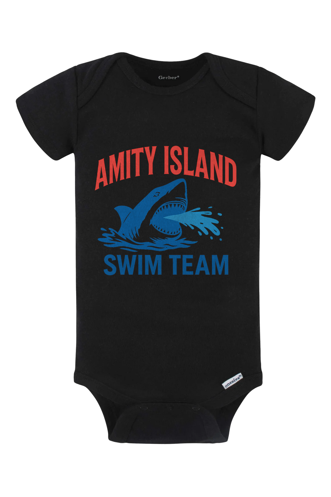 Amity Swim Team Onesie - gray