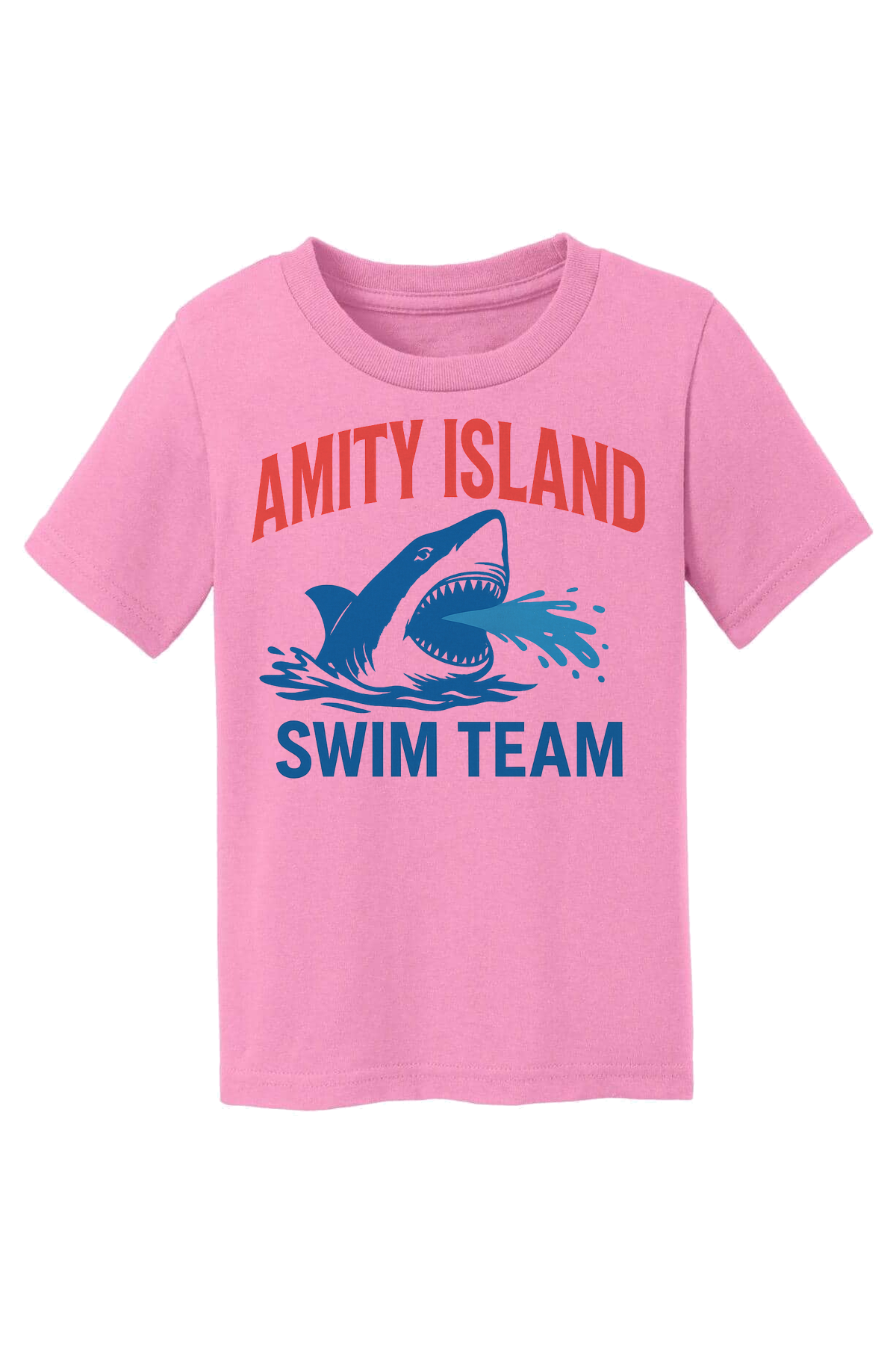 Amity Swim Team T-Shirt - pink