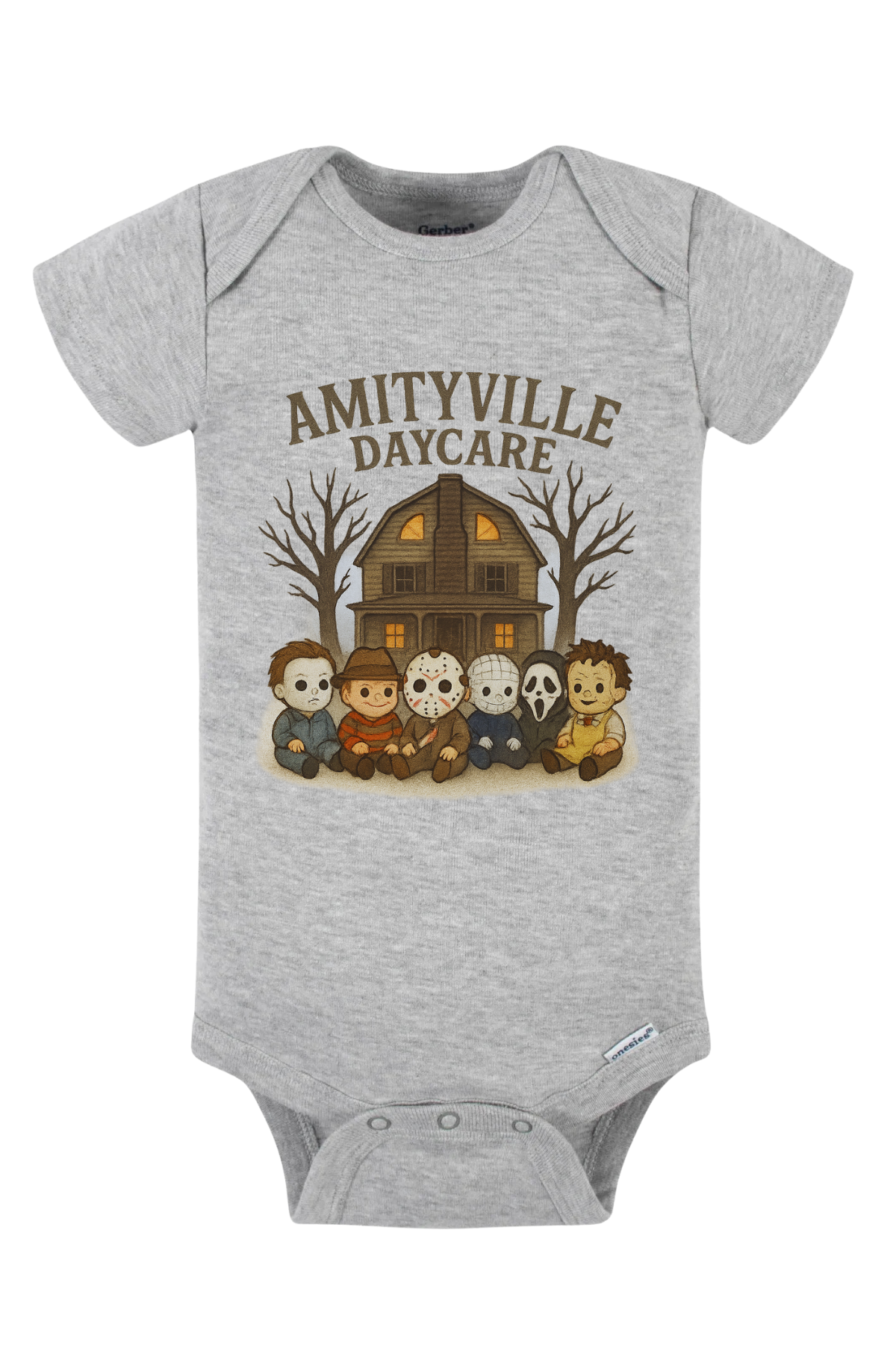 Amityville Daycare Onesie