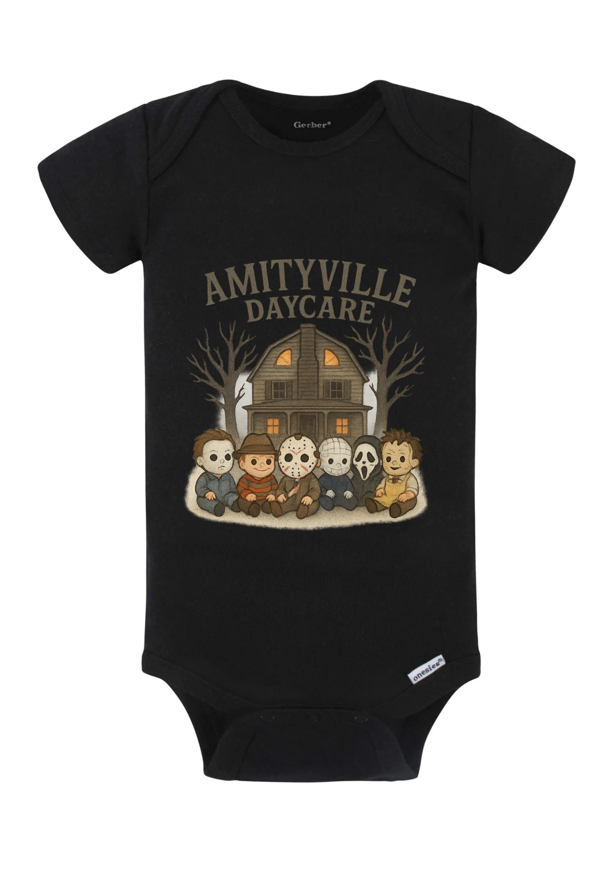Amityville Daycare Onesie