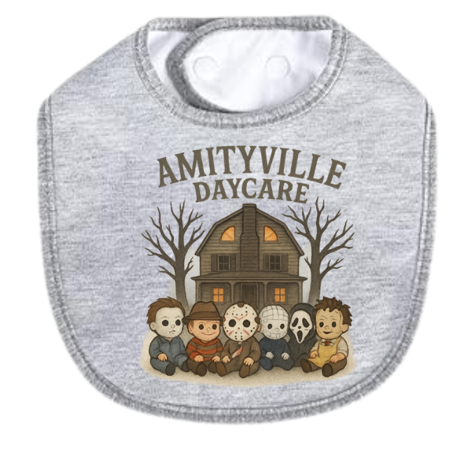 Amityville Daycare Bib