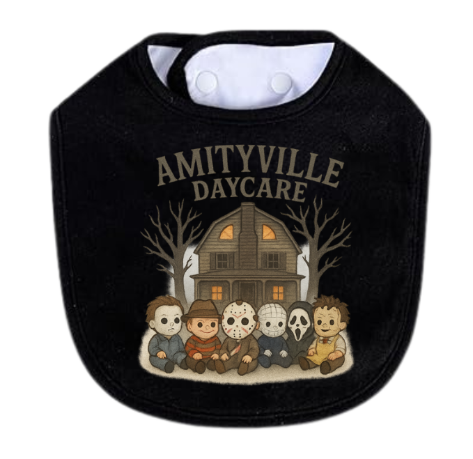 Amityville Daycare Bib