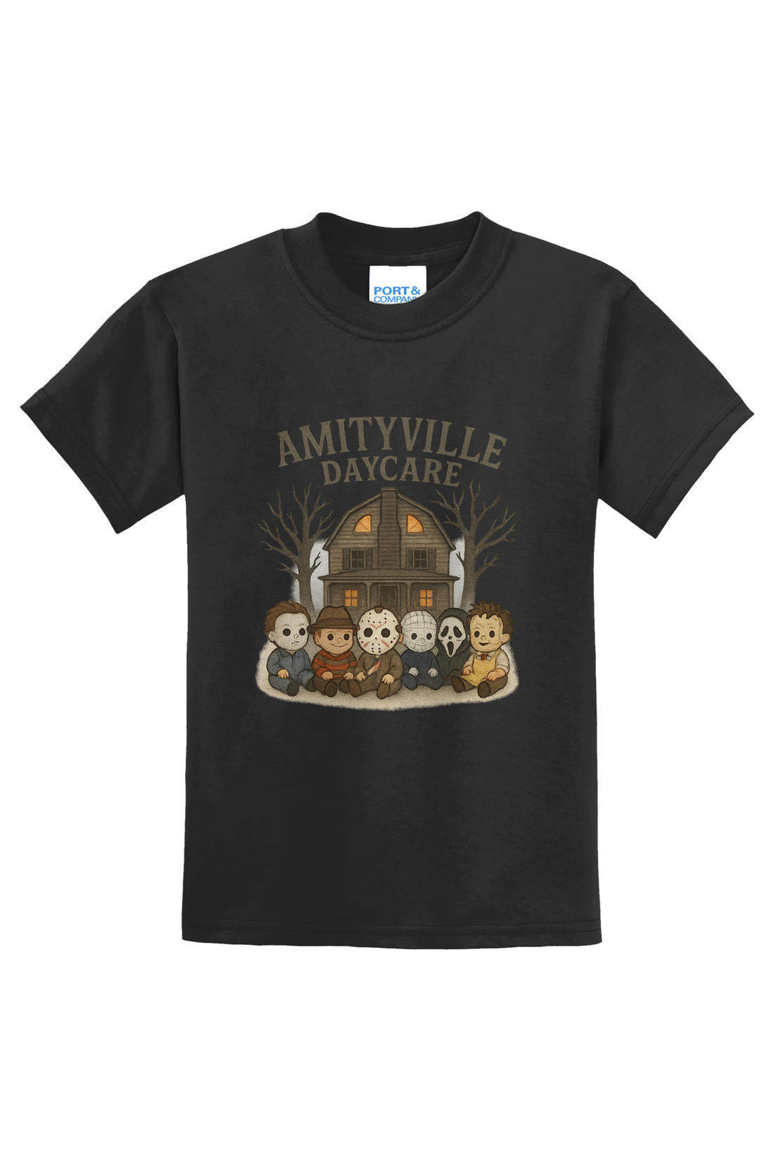 Amityville Daycare T-Shirt - white