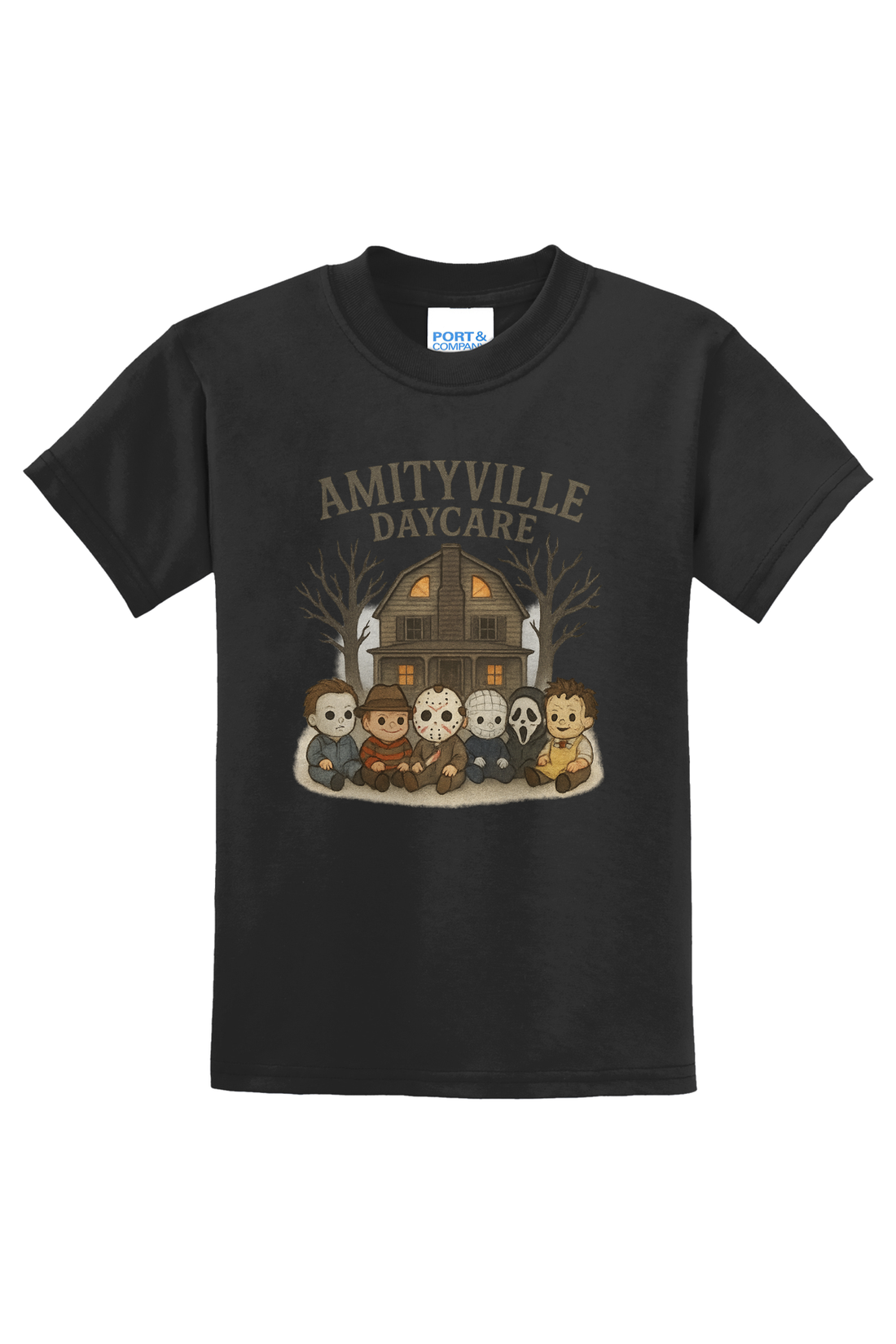 Amityville Daycare T-Shirt - white