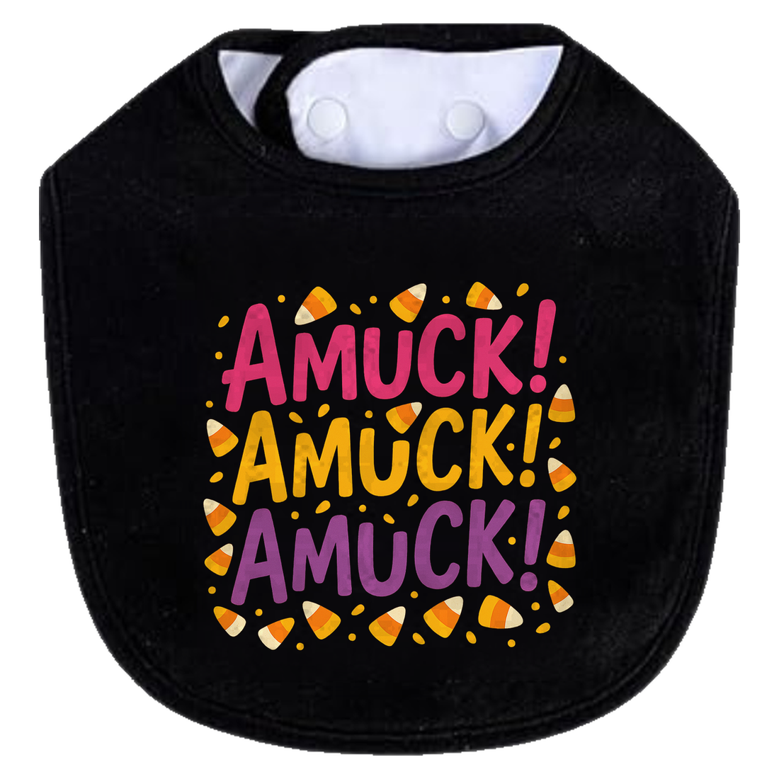 Amuck Bib - black