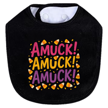 Amuck Bib - black