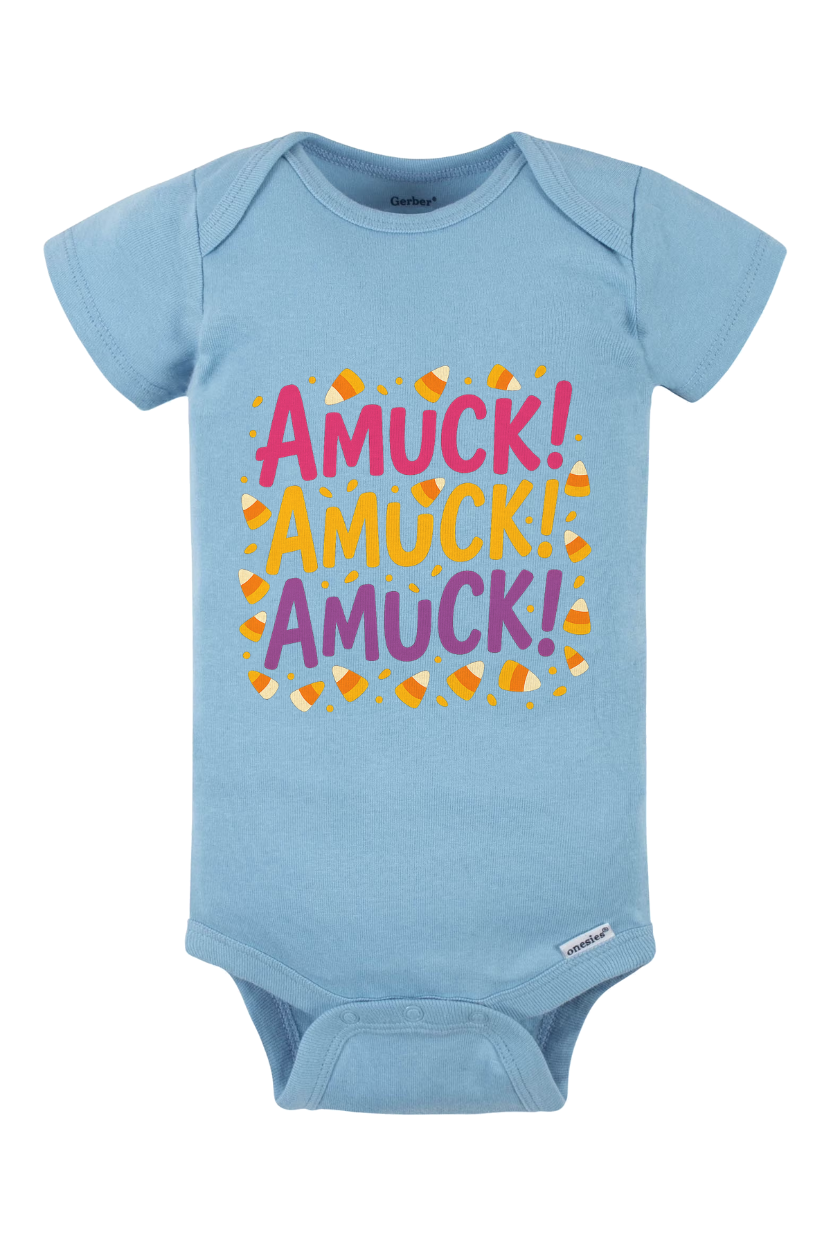 Amuck Onesie - light blue