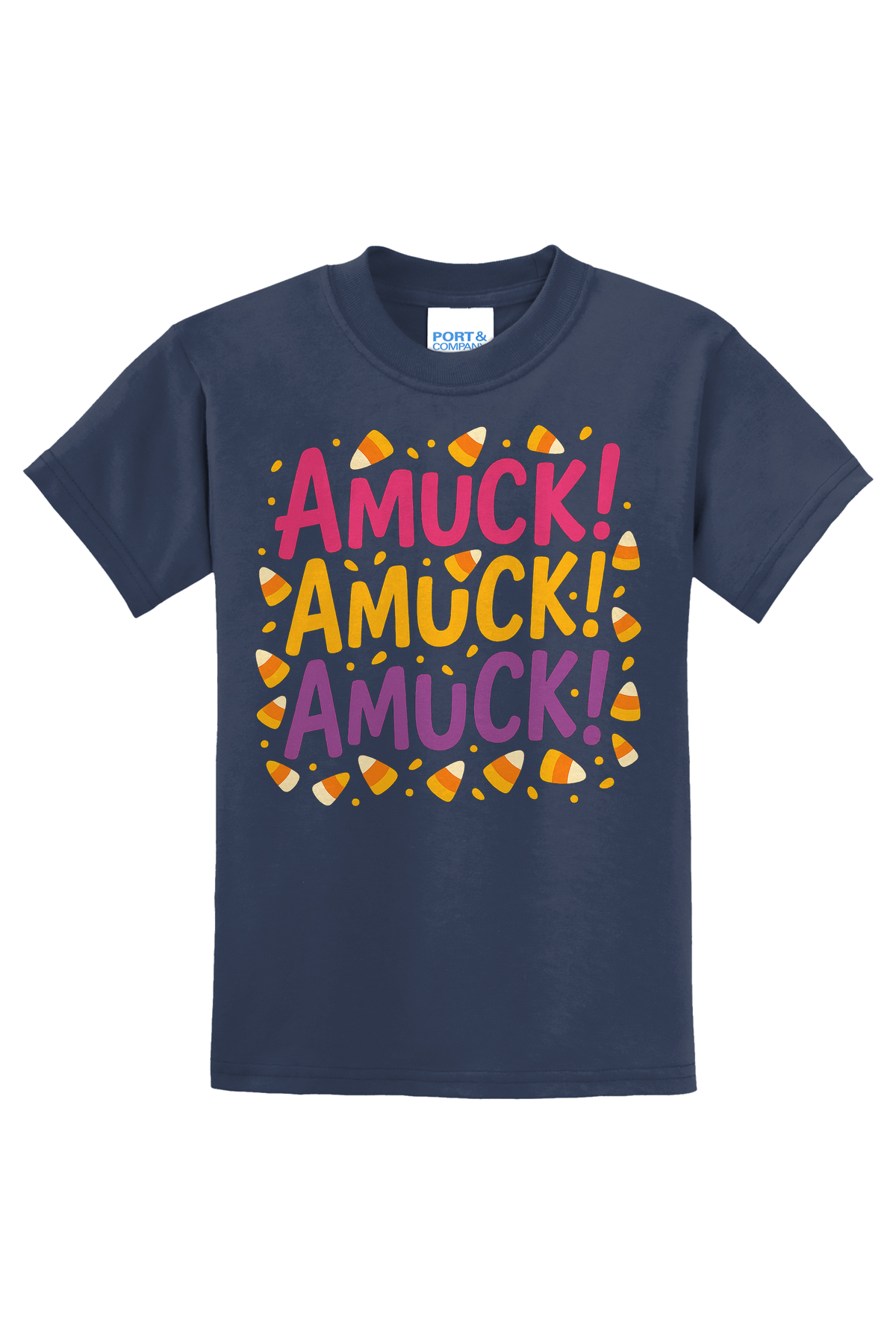 Amuck T-Shirt - navy blue