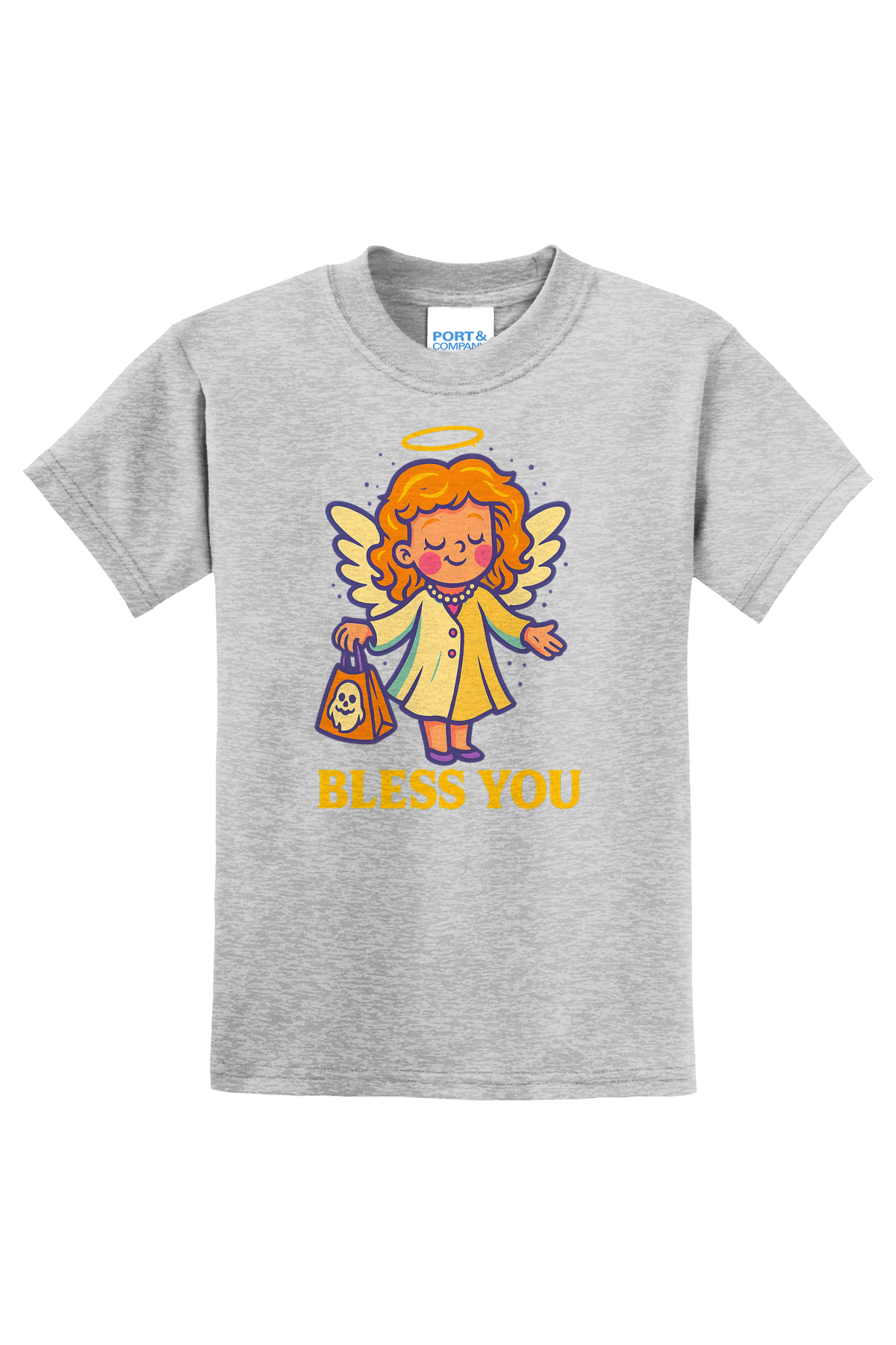 Bless You T-Shirt - gray