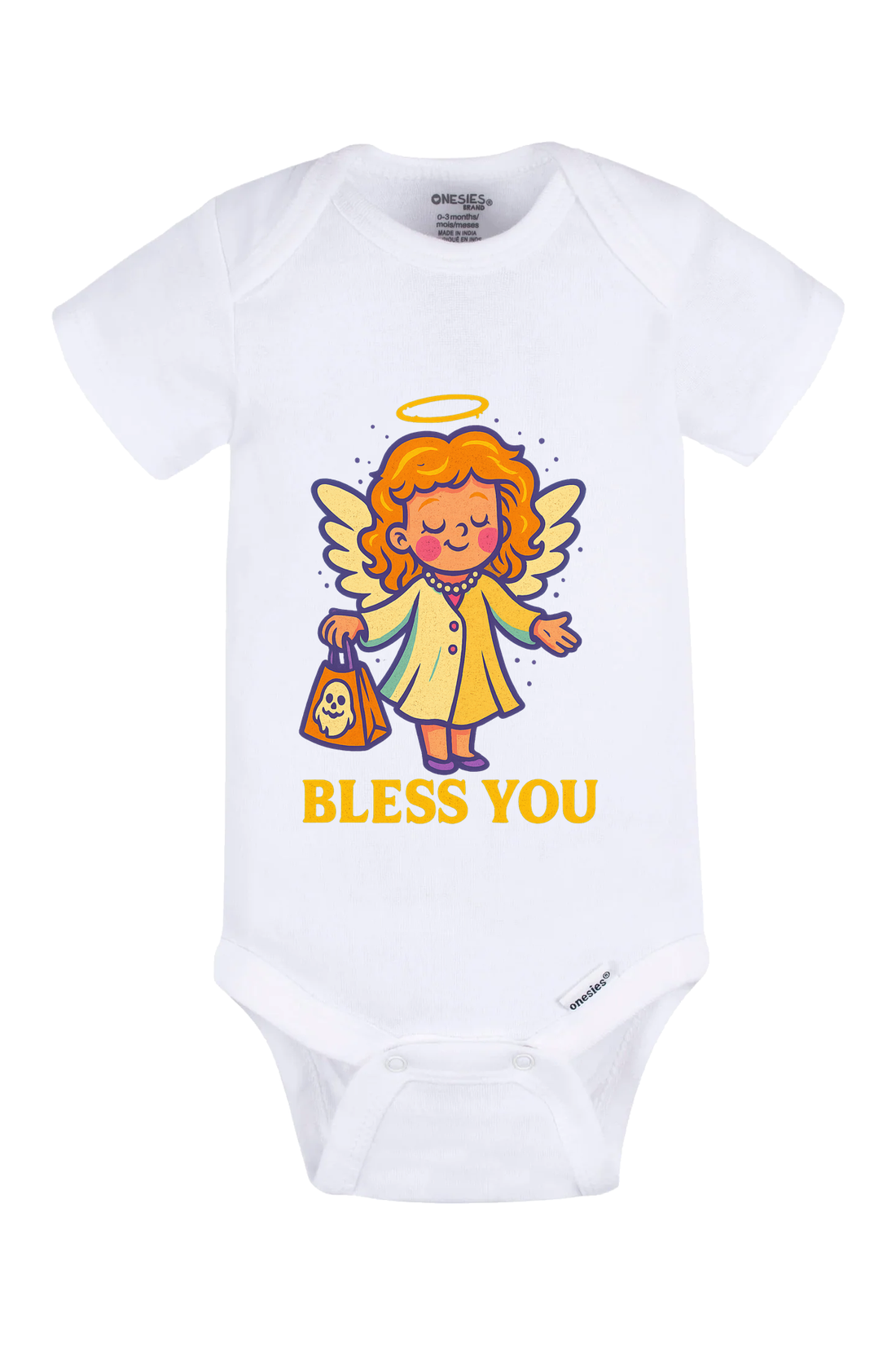 Bless You Onesie - black