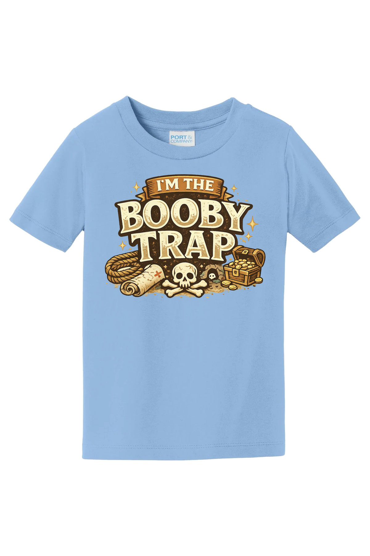 Booby Trap T-Shirt - light blue