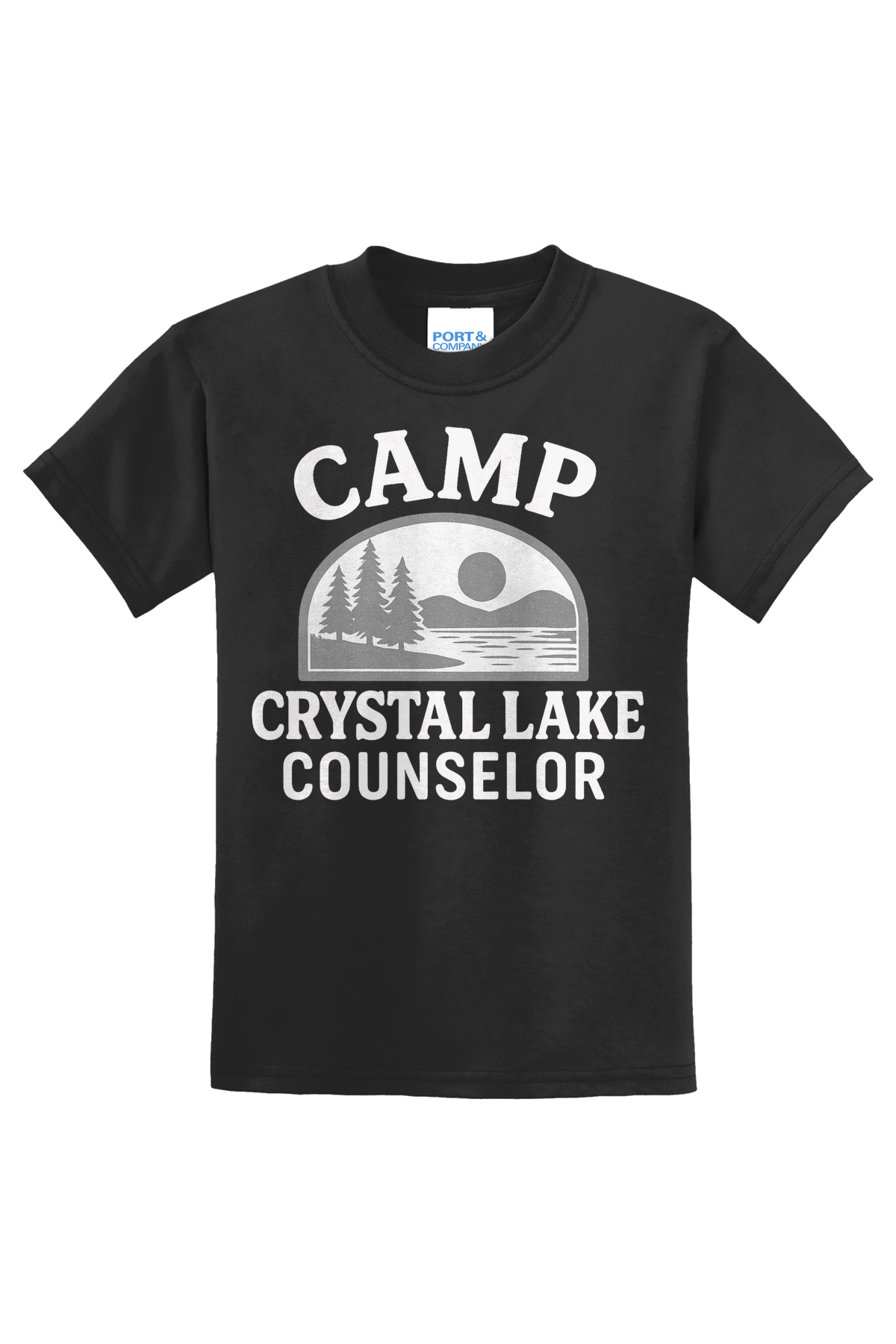 Camp Crystal Lake Counselor T-Shirt - black