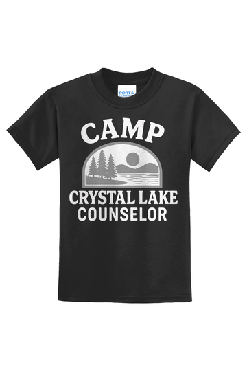 Camp Crystal Lake Counselor T-Shirt - black