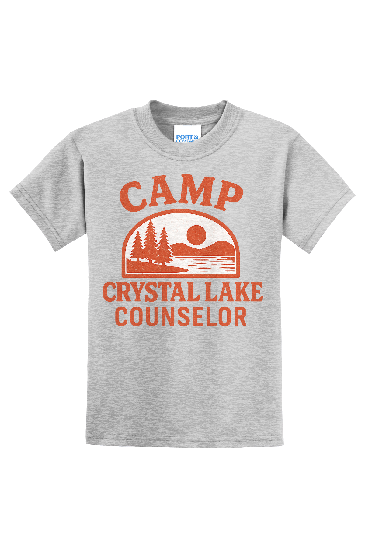 Camp Crystal Lake Counselor T-Shirt - gray
