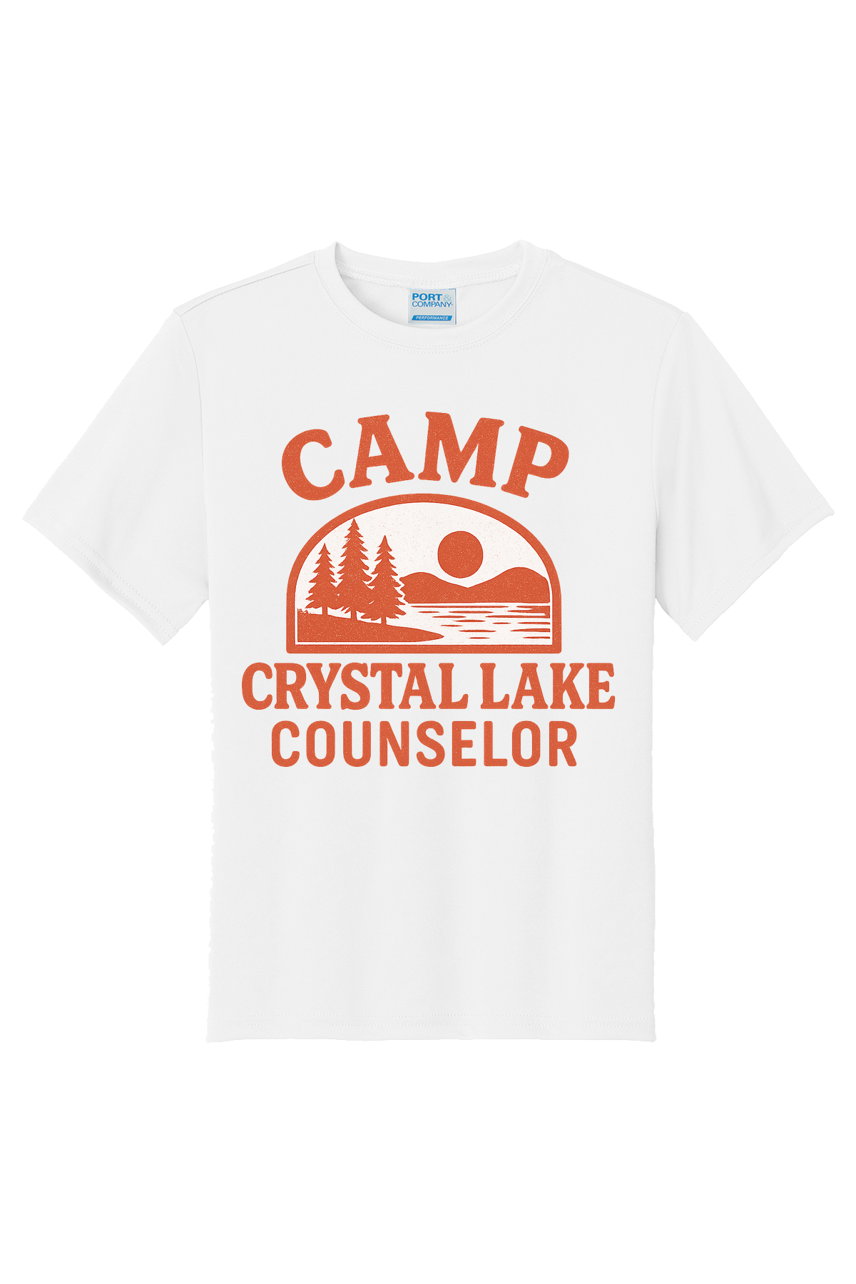 Camp Crystal Lake Counselor T-Shirt - white