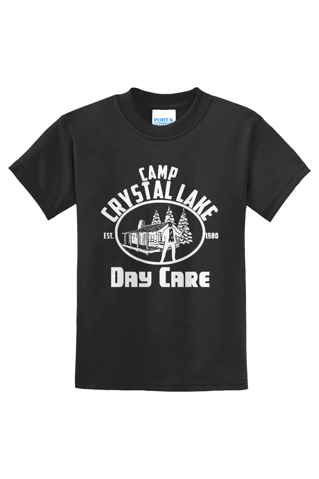 Camp Crystal Lake Daycare T-Shirt - light blue