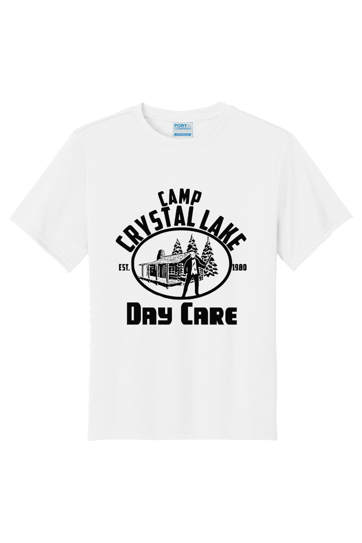 Camp Crystal Lake Daycare T-Shirt - white