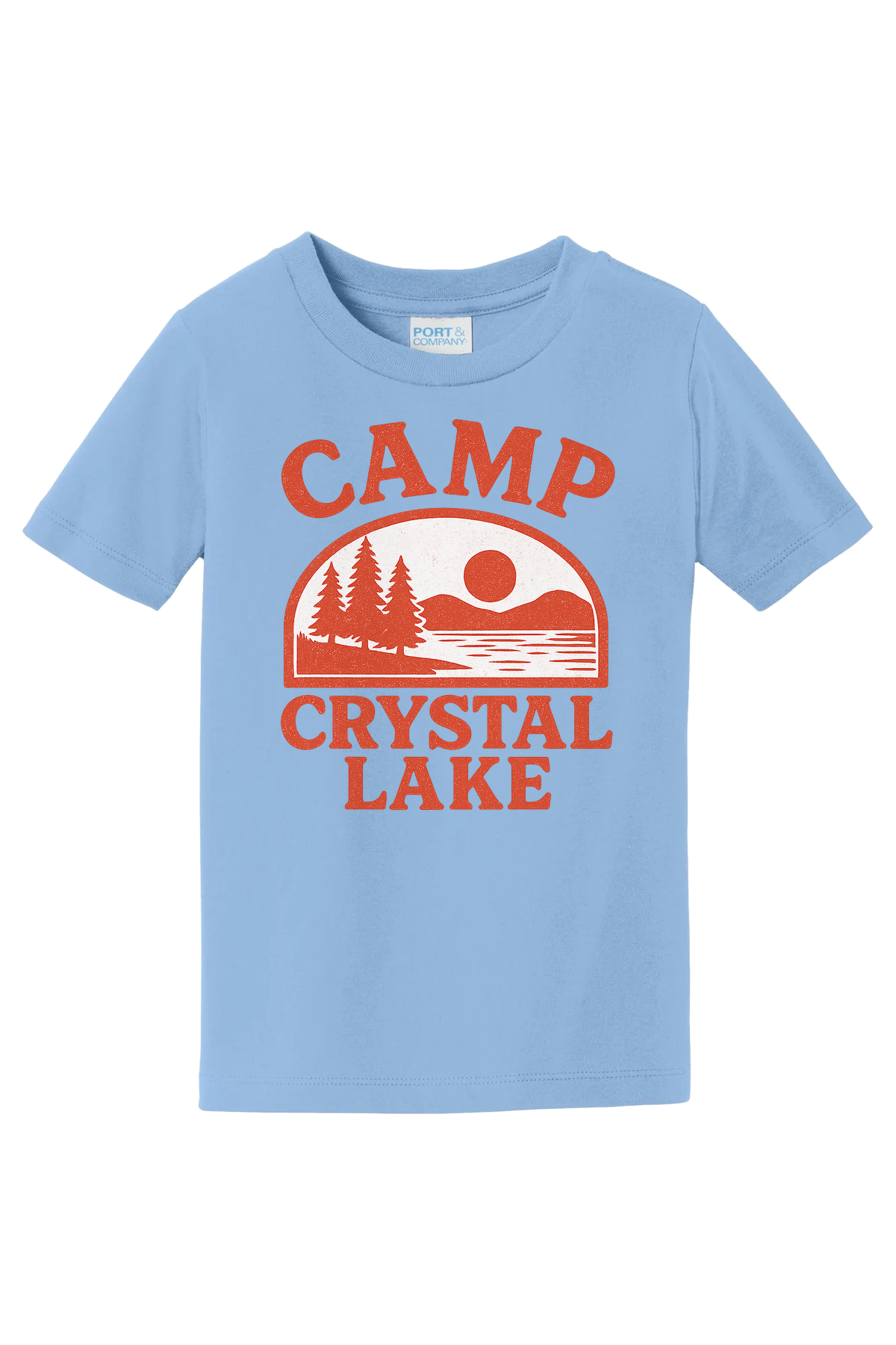 Camp Crystal Lake Retro T-Shirt - light blue