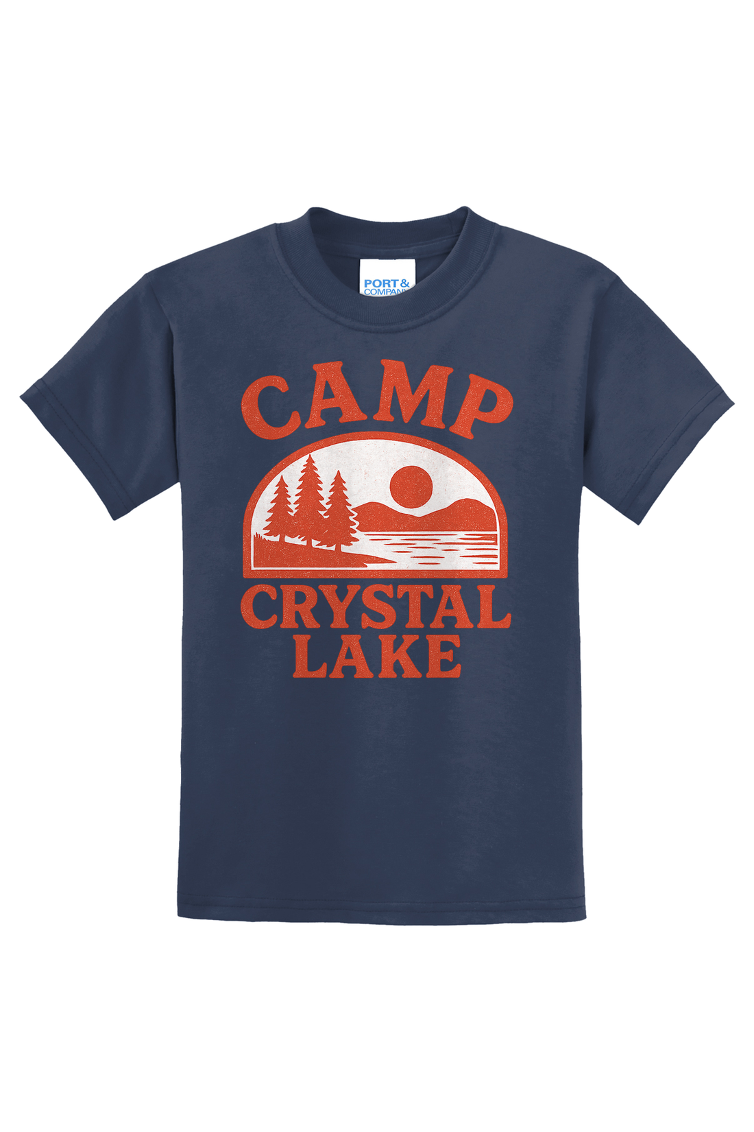 Camp Crystal Lake Retro T-Shirt - black