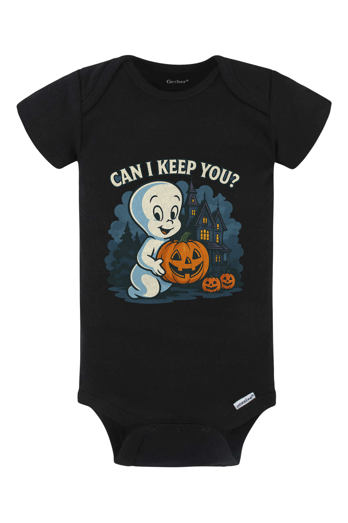 Can I Keep You? Onesie - black