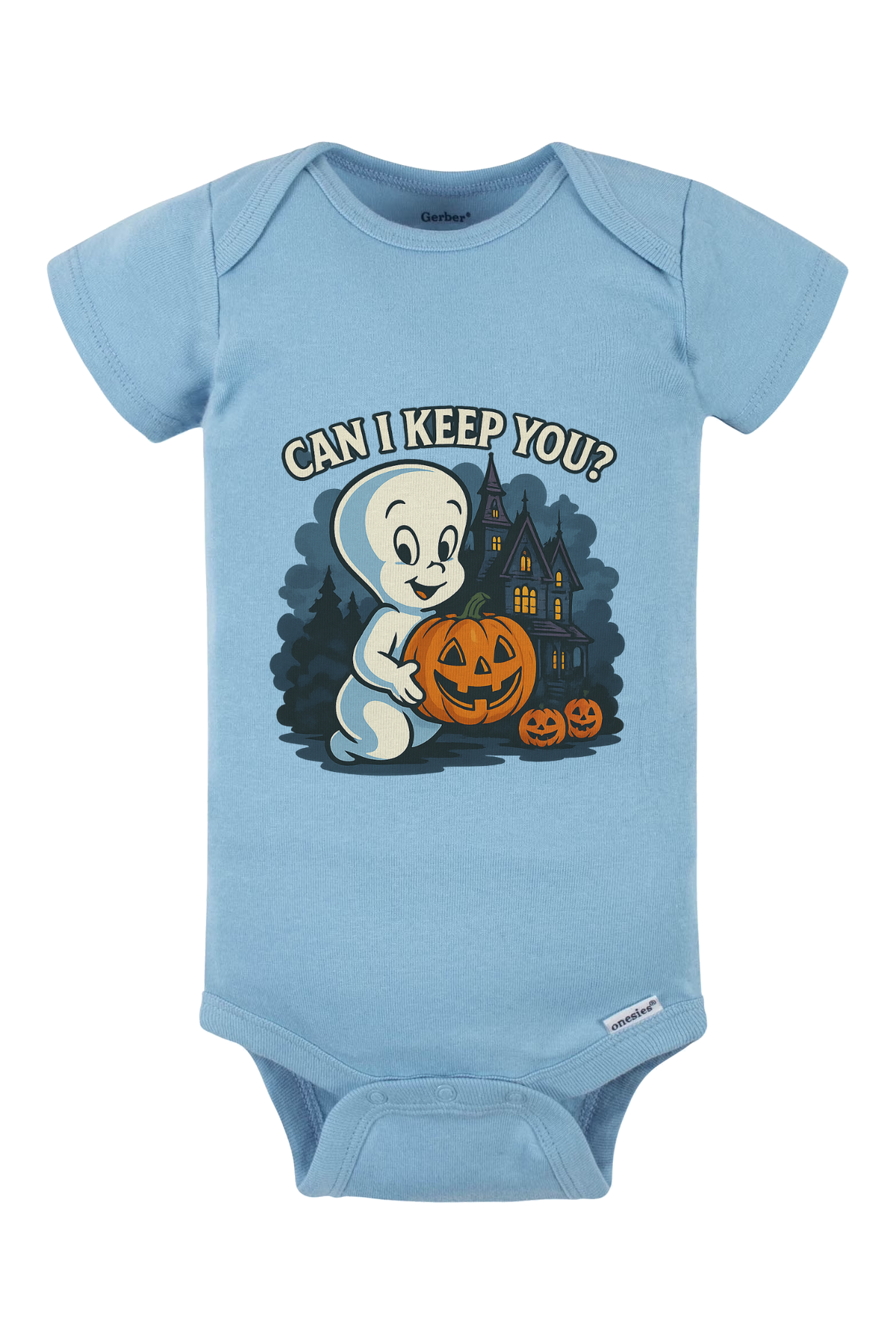 Can I Keep You? Onesie - light blue