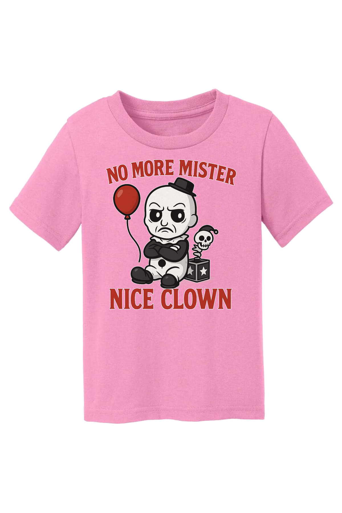 Cartoon Terrifier T-Shirt - pink