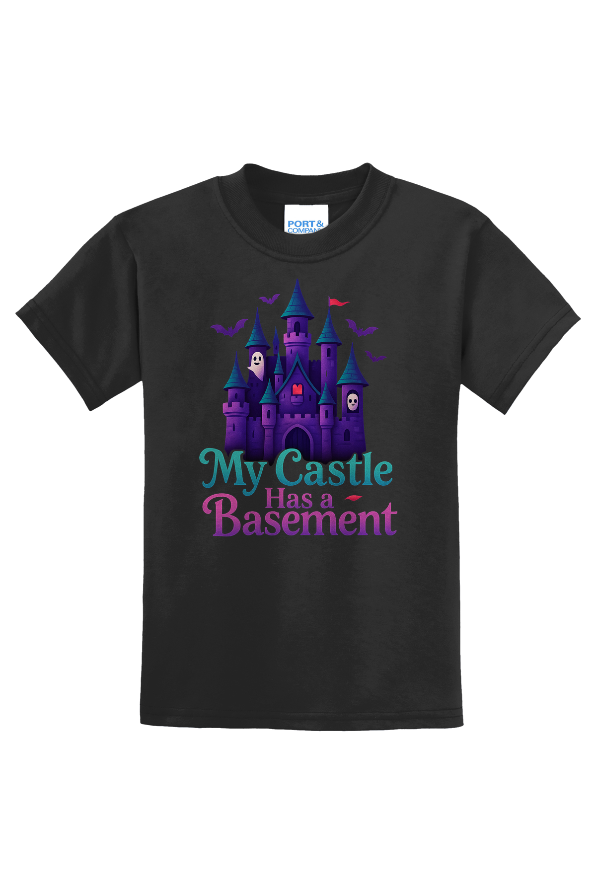 Castle Basement T-Shirt - black