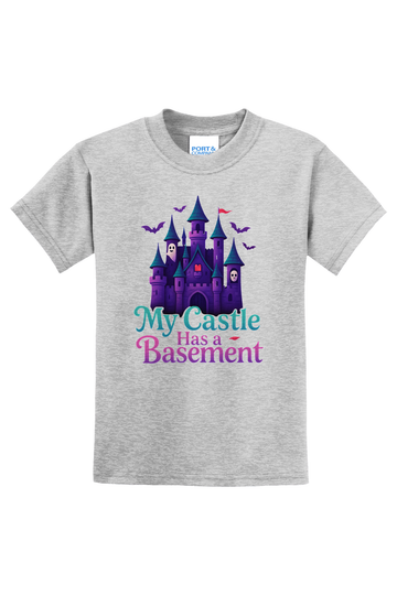 Castle Basement T-Shirt - gray