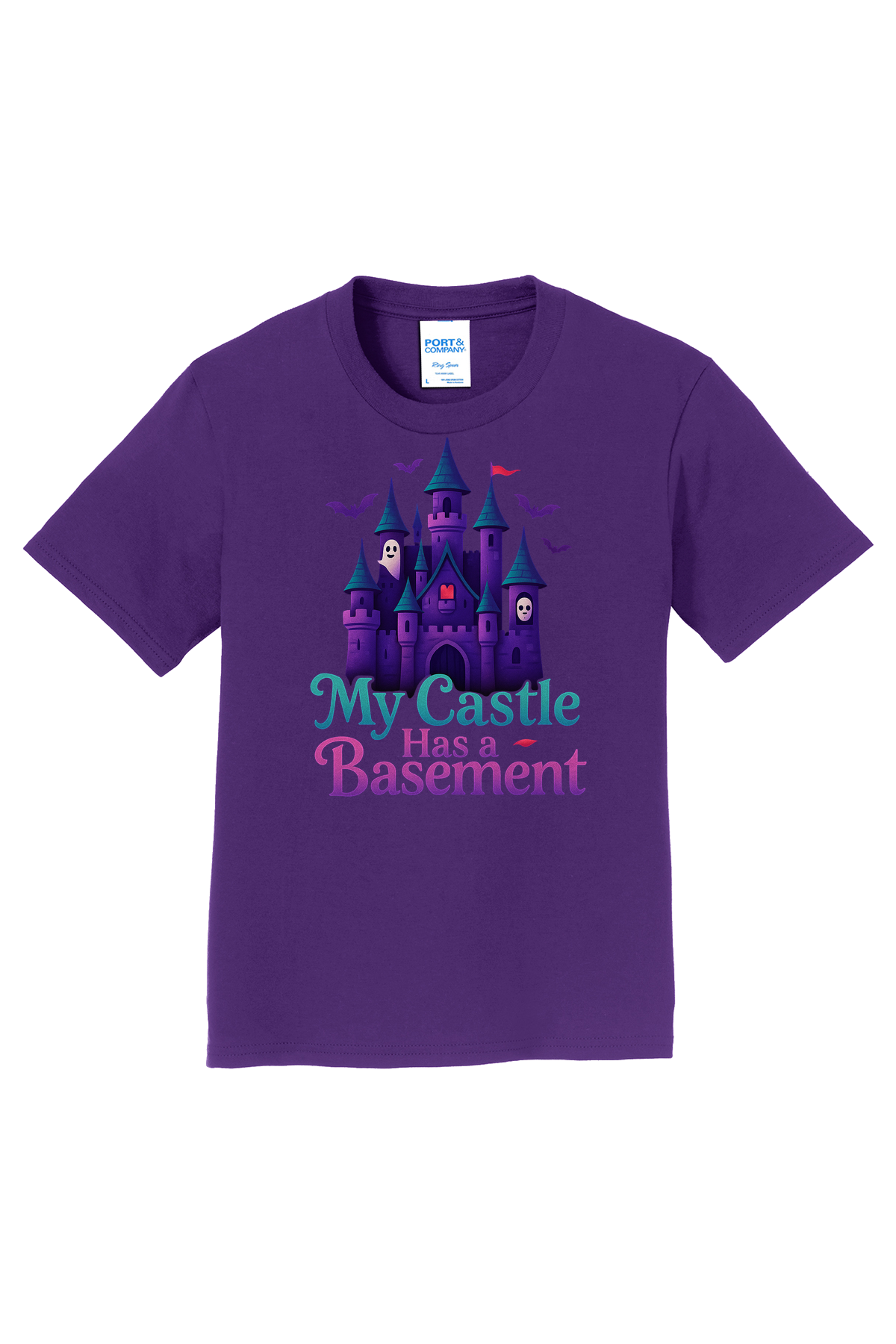 Castle Basement T-Shirt - purple
