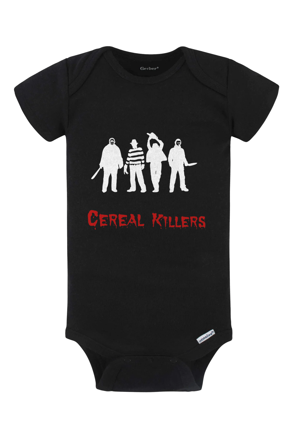 Cereal Killers Onesie - black