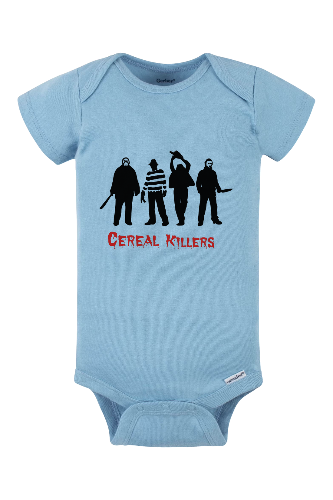 Cereal Killers Onesie - light blue