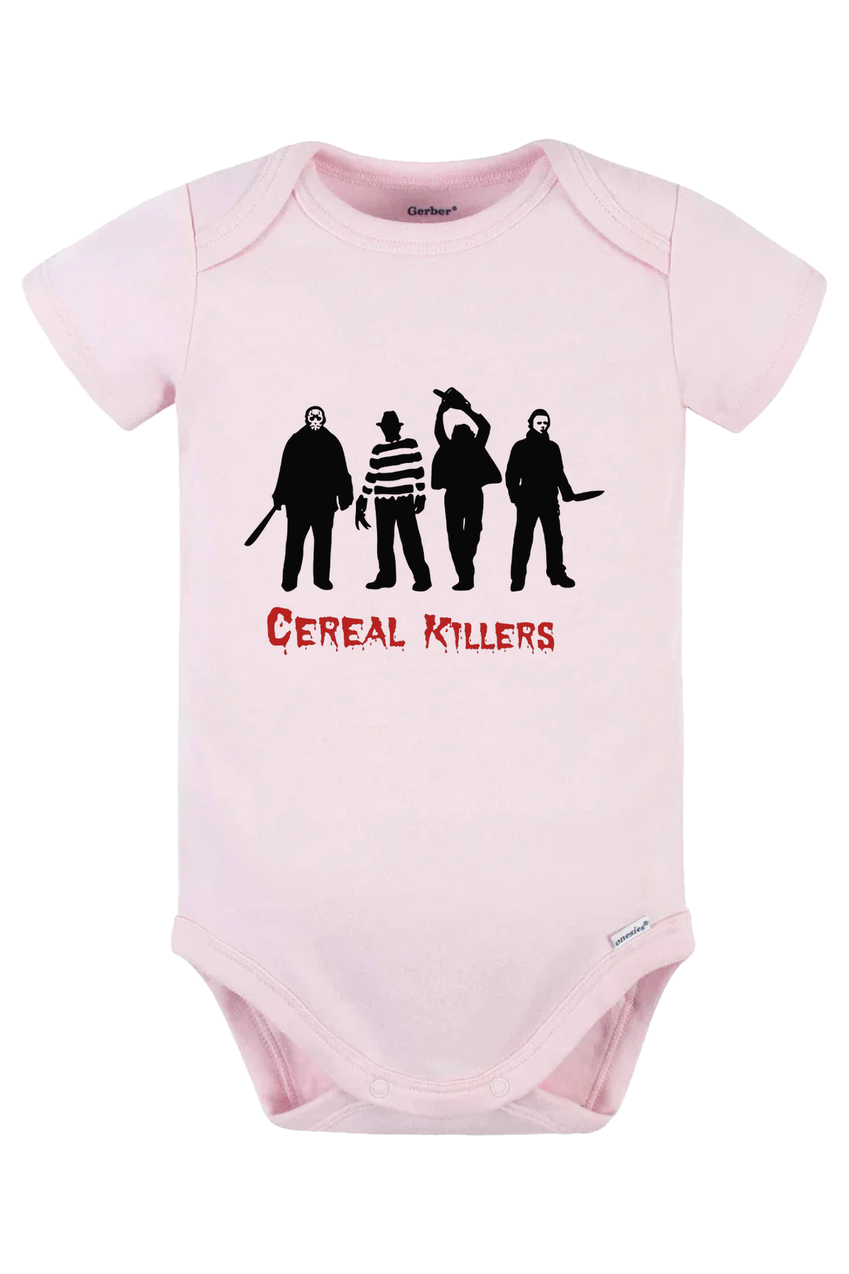 Cereal Killers Onesie - pink