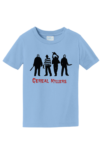 Cereal Killers T-Shirt - light blue
