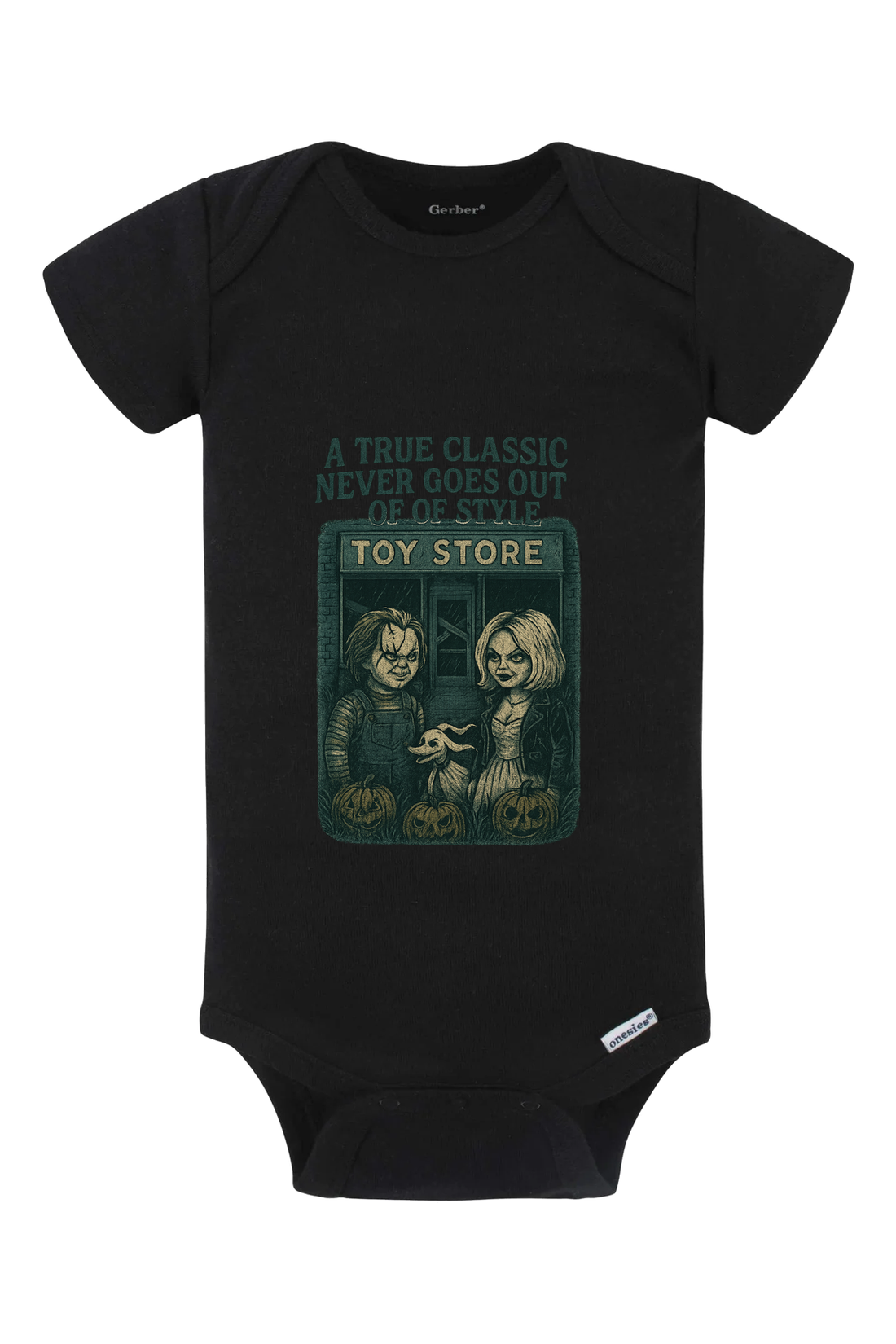 Chucky Classic Toy Store Onesie - light blue