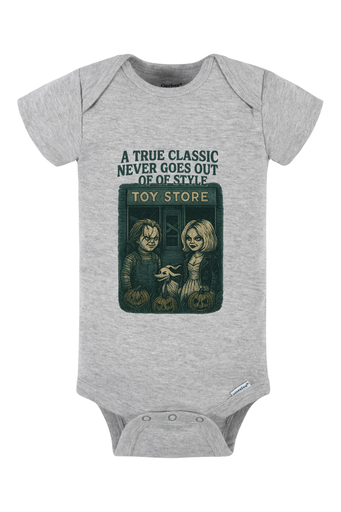 Chucky Classic Toy Store Onesie - light blue