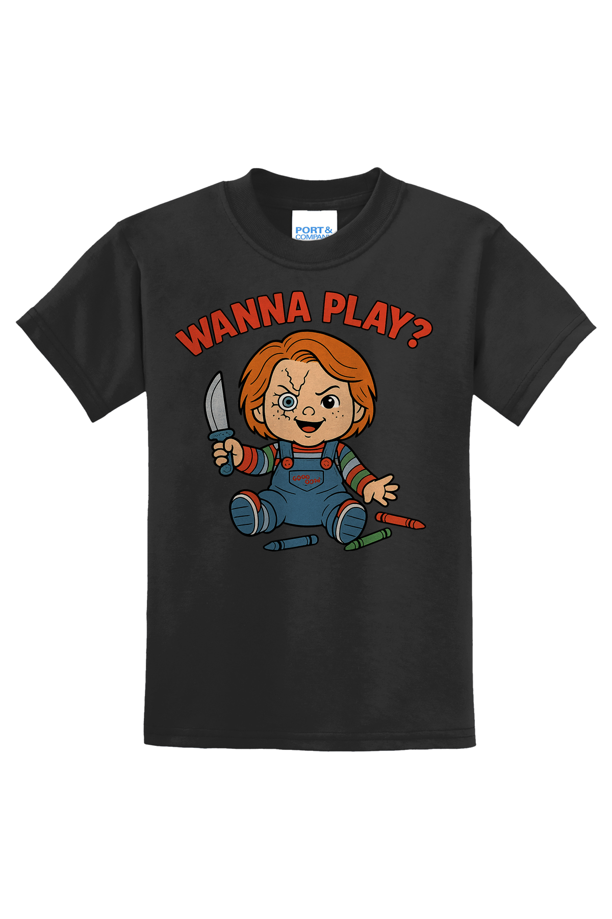 Chucky Wanna Play T-Shirt - black