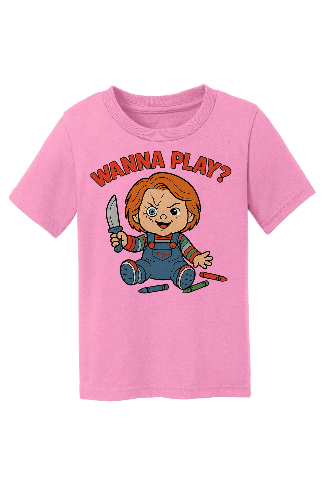 Chucky Wanna Play T-Shirt - pink