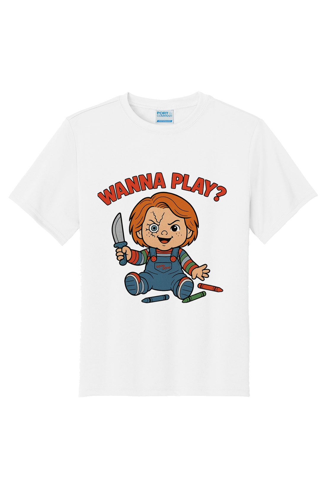 Chucky Wanna Play T-Shirt - white