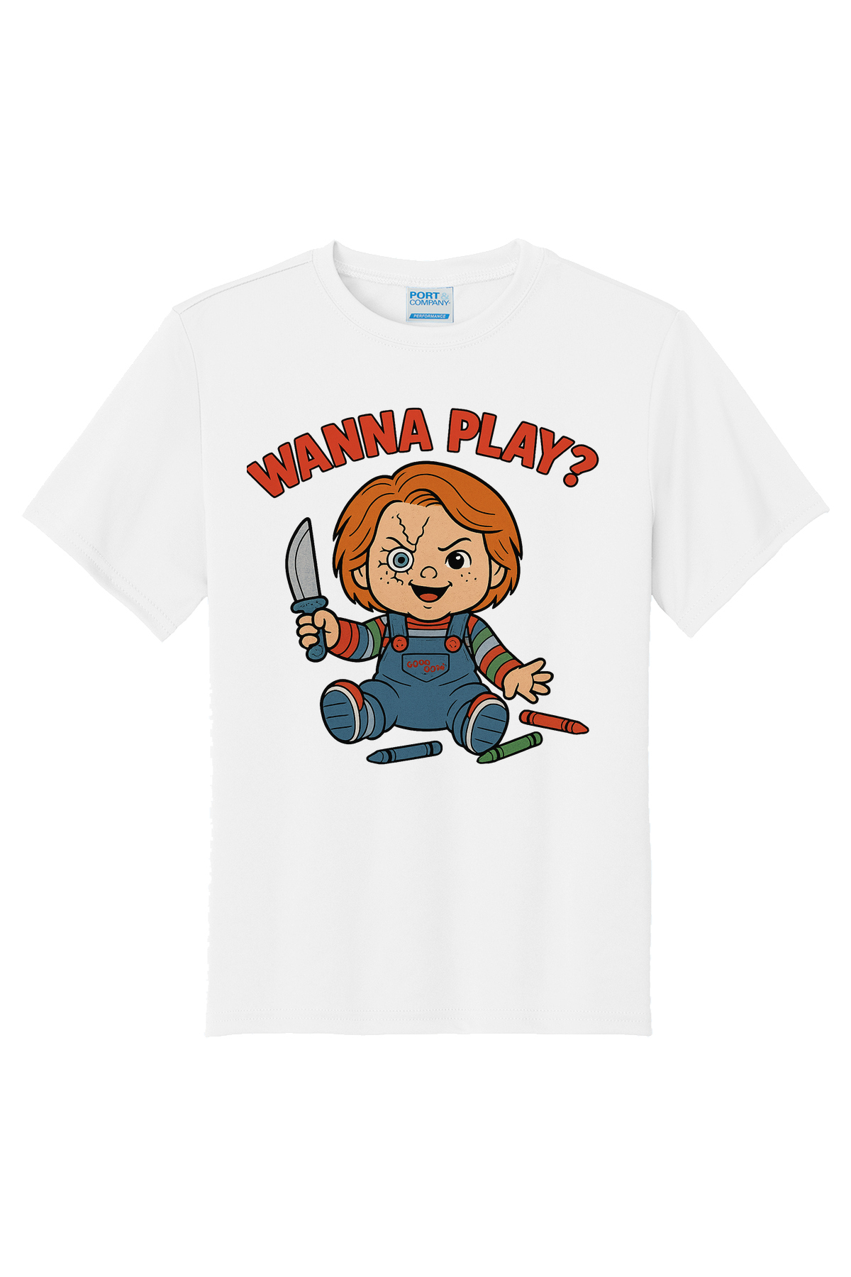 Chucky Wanna Play T-Shirt - white