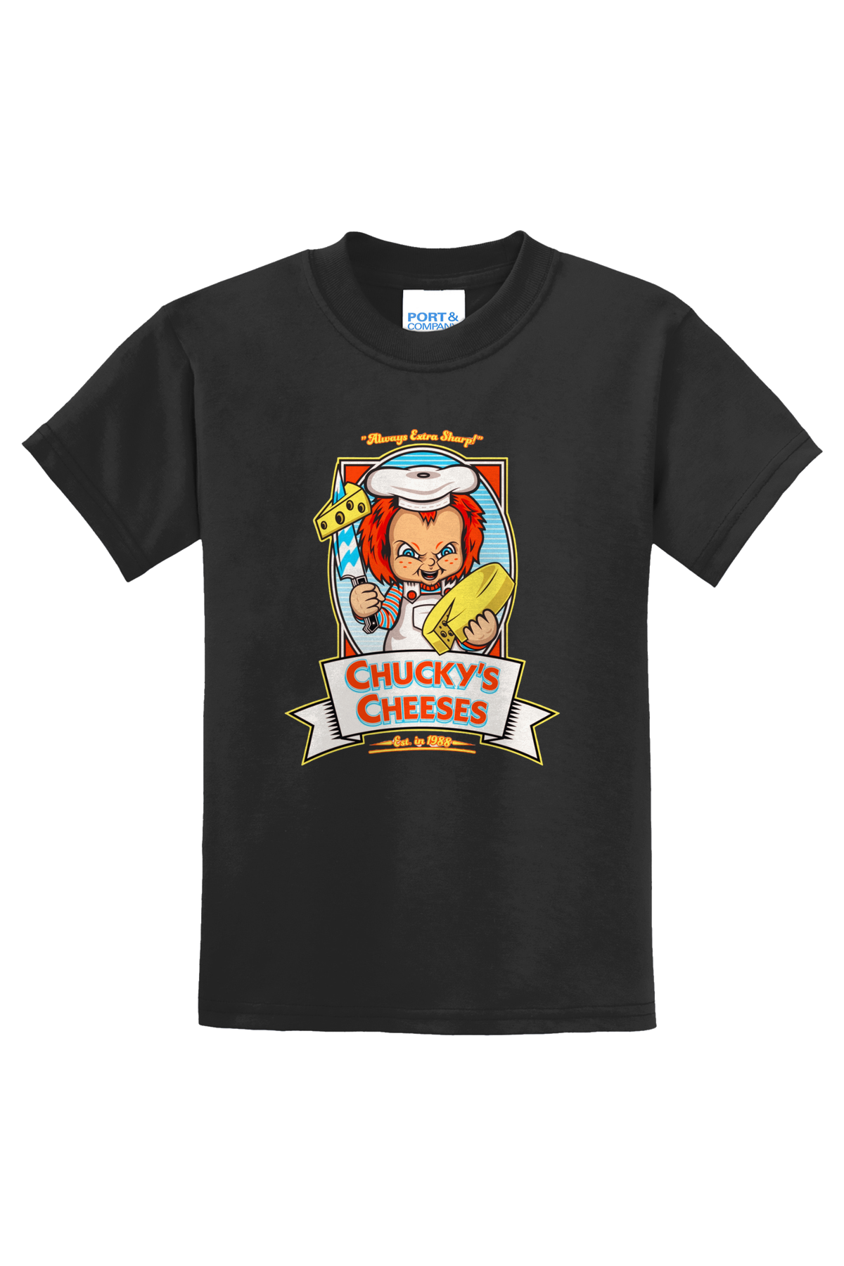 Chucky’s Cheese T-Shirt - black