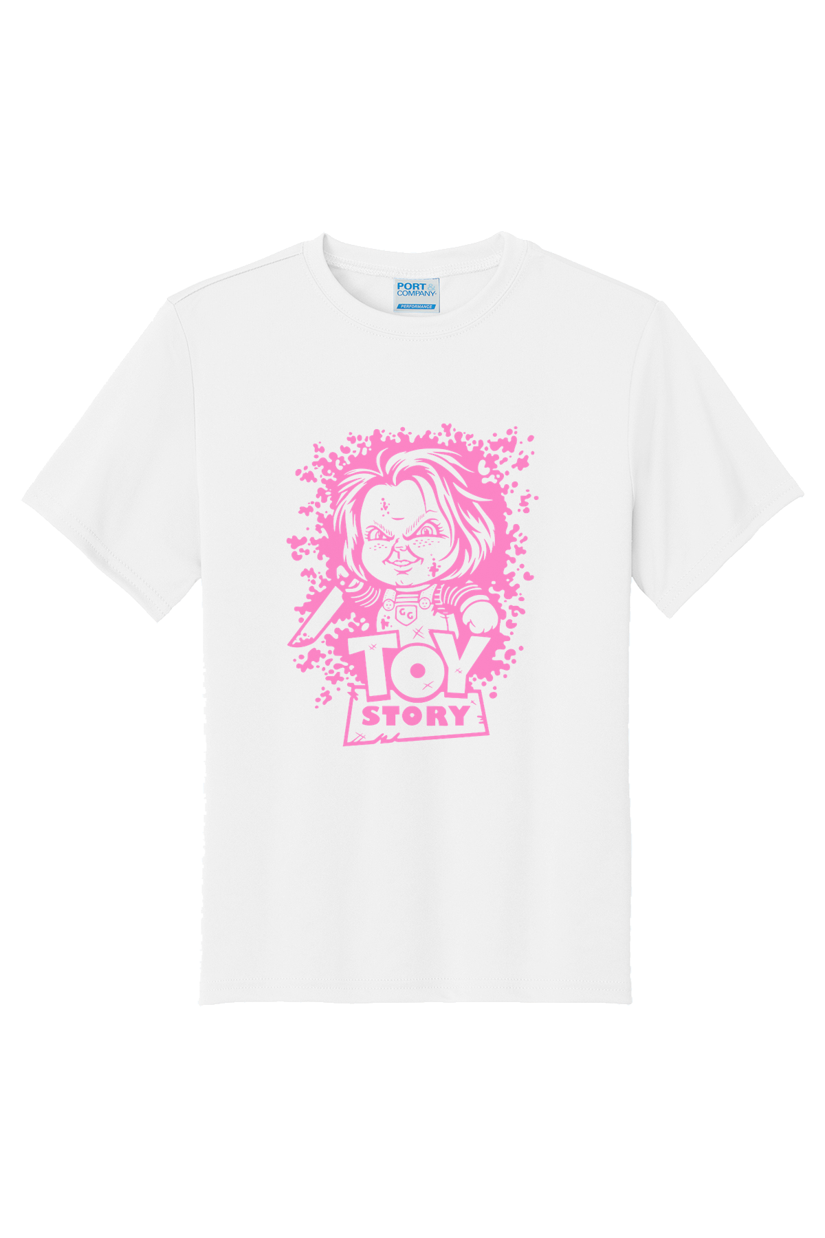 Chucky’s Toy Story Pink T-Shirt - white