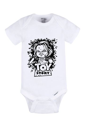 Chucky’s Toy Story White Onesie - white