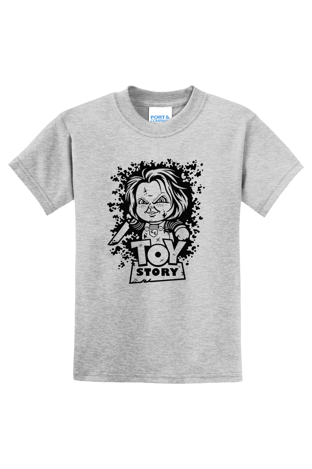 Chucky’s Toy Story White T-Shirt - gray
